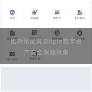 比特派配置 Bitpie数字资产安全保障指南