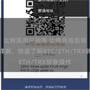 比特派用户指南 比特派钱包转账教程详解，快速了解BTC/ETH/TRX转账操作