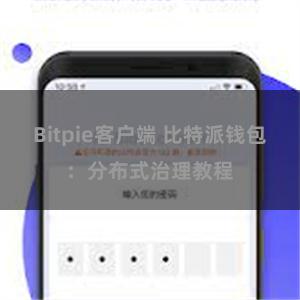 Bitpie客户端 比特派钱包：分布式治理教程